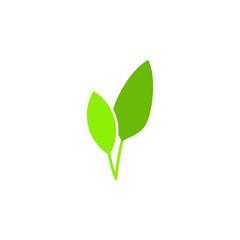 Poster - leaves of a plant icon. Element of web icon for mobile concept and web apps. Colored isolated leaves of a plant icon can be used for web and mobile. Premium icon