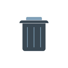 Aufkleber - bin icon. Element of web icon for mobile concept and web apps. Colored isolated bin icon can be used for web and mobile. Premium icon