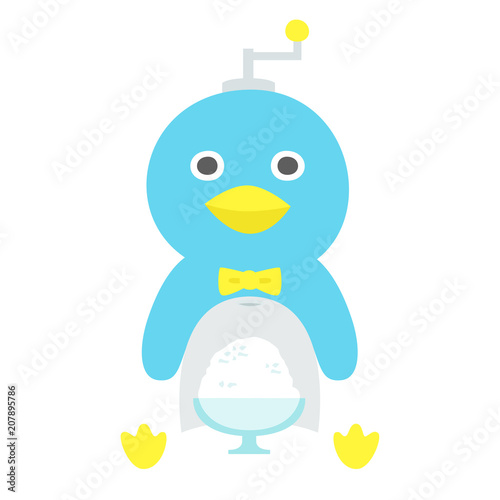 ペンギンの形をしたかき氷器のイラスト Buy This Stock Vector And Explore Similar Vectors At Adobe Stock Adobe Stock