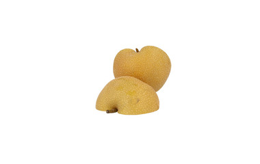 Wall Mural - Nashi pear half double