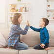 © Prostock-studio - Play clapping hands together, children game