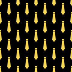 Wall Mural - vector seamless minimal pattern. fashion background with neckties