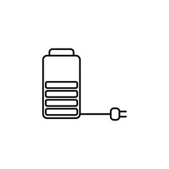 Poster - battery charge outline icon. Element of equipment icon for mobile concept and web apps. Thin line battery charge outline icon can be used for web and mobile