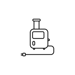 Poster - meat grinder outline icon. Element of equipment icon for mobile concept and web apps. Thin line meat grinder outline icon can be used for web and mobile