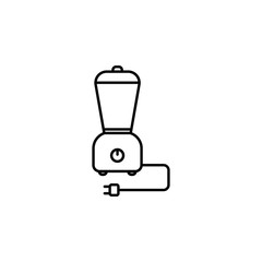 Poster - blender outline icon. Element of equipment icon for mobile concept and web apps. Thin line blender outline icon can be used for web and mobile