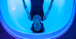 © campbell/Stocksy - Relaxed woman during sensory deprivation float experience
