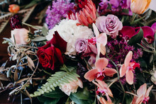 Close Up Of Floral Arrangement