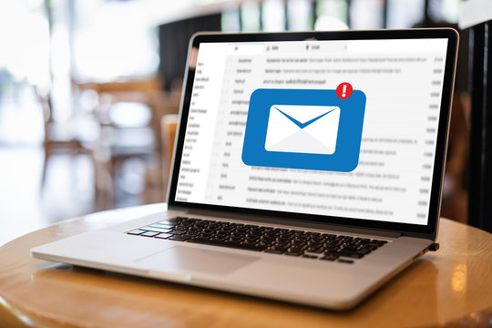 Mail Communication Connection message to mailing contacts phone Global Letters Concept