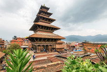 Nyatapola Pagoda, Taumadhi Suare In Bhaktapur, Nepal