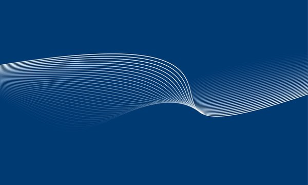 The Dark blue and white vector Abstract background  with wave.