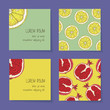 Fruit Business Cards Template Collection