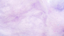 Close Up Of Purple Cotton Candy For A Background.