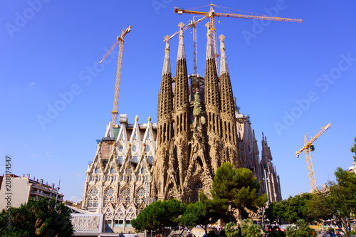 Plakat Sagrada Familia