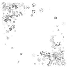 Snowflake Corner Border Free Stock Photo - Public Domain Pictures