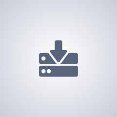 Poster - Upload icon, upload server icon