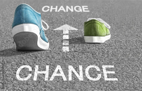 Photographie Chance zur Veränderung - Chance to Change