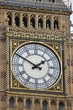 a beautiful photo of the clock of London's Big Ben Tower bell Tower, detail