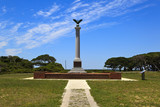 1932 Fort Fisher Confederate Monument at Kure Beach, North Carolina