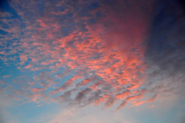 Poster - Abendhimmel