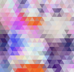 Wall Mural - Colorful swirl rainbow polygon background or vector frame.