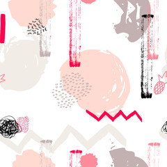 Aufkleber - Boho seamless pattern