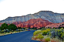 Entry Road To Kodachrome Basin, Utah.  Named For Vibrant Colors Rendered By Kodachrome Film Sold  From 1934 To 2009.