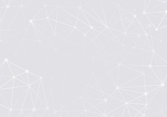 network white background. Vector illustration.