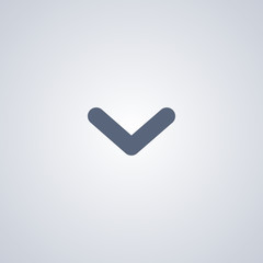 Poster - Down icon, scroll icon
