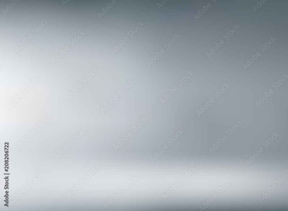 Studio room gray background with soft lighting. Stock Vector | Adobe Stock
