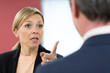 © Daisy Daisy - Aggressive Businesswoman Shouting At Male Colleague