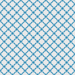 Poster - Japanese sashiko ornament. Asian embroidery motifs. Abstract patterns. For handicraft or decoration.