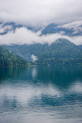 Canvas Print - Lake ritsa, Abkhazia