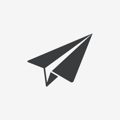 Paper Plane Vector Icon