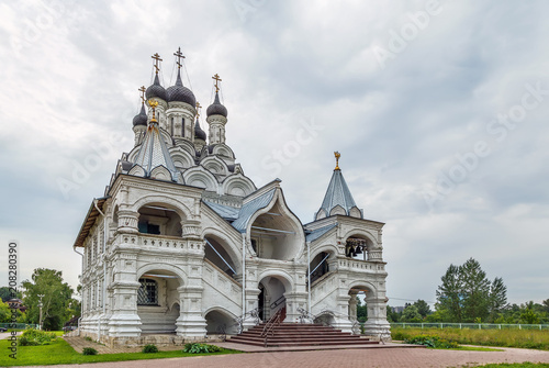 Plakat Kościół Zwiastowania Najświętszej Maryi Panny w Taininskoye, Rosja