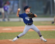© Joe - Young boy pitching the ball in a baseball game