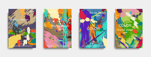 Wall Mural - abstract cover design. banners