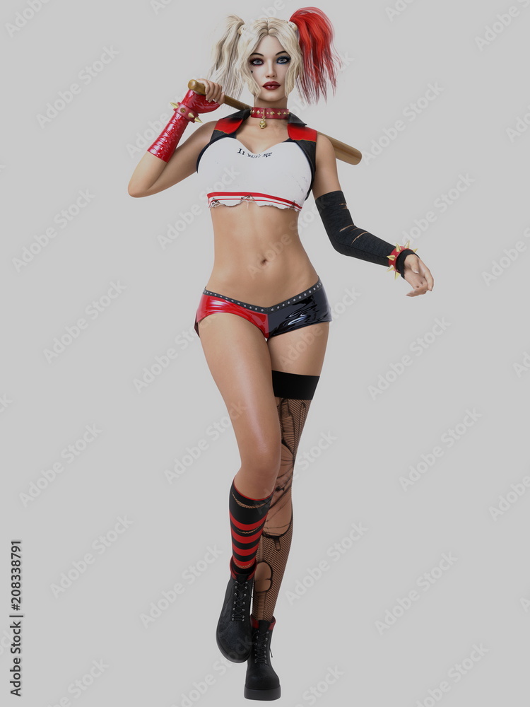 3D illustration sexy clown girl Stock Illustration | Adobe Stock 3D illustration sexy clown girl Stock Illustration | Adobe Stock