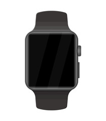 Aufkleber - Smart watch isolated on white.