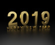 © V.R.Murralinath - New Year 2019 Creative Design Concept - 3D Rendered Image