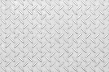 White Diamond Plate Texture And Seamless Background