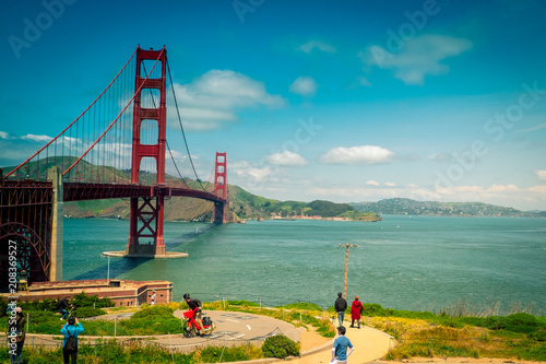 Zdjęcie XXL Golden Gate Bridge, San Fransisco, USA