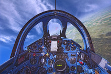 Cockpit Of Flight Simulator - Mig 21