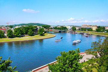 View of the Vistula river