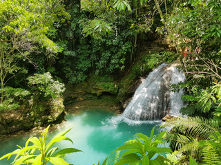  Ocho Rios - Blue Hole auf Jamaika