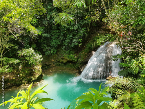Ocho Rios - Blue Hole auf Jamaika Poster Mural XXL