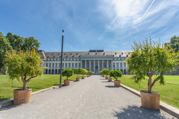 Canvas Print - Electoral Palace and Gardens Koblenz Germany interesting places