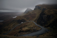 Moody Road In Scotland
