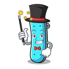 Sticker - Magician skateboard mascot cartoon style