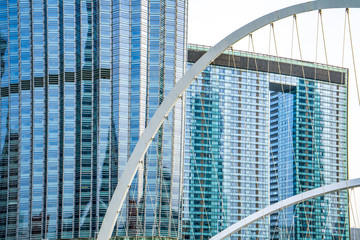 Urban architectural landscape in Tianjin