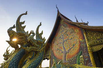 Wall Mural - Sirindhorn Wararam Phu Prao Temple (Wat Phu Prao) in Ubon Ratcha Thani, Thailand.
